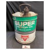 Conoco Super Motor Oil 5 Gallon