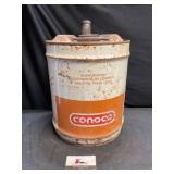 Conoco Oil Can 5 Gallon