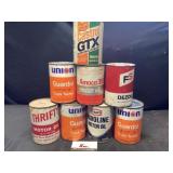 Castrol, Union 76, Amoco, FS, Thrifty, Texaco O