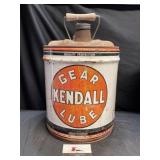 Kendall Lube 5 Gallon Can