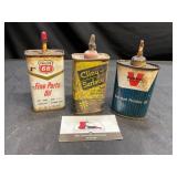 Vantrol, Phillips 66 and misc oils
