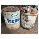 Elanco and Coop Oil Cans