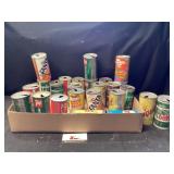 Vintage Soda Cans