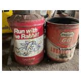 Rabbit and Phillips 66 Cans