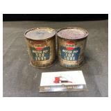 Penray Motor Pep Lube Cans