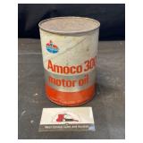 Amoco 300 Motor Oil Can
