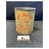 Red Giant Antifreeze Can
