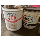 COOP and Phillips 66 Cans