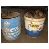 Amoco, Sunoco Oil Cans