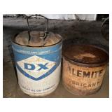 DX, Alemite Grease Cans