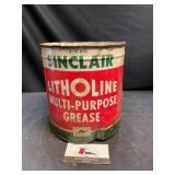 Sinclair Litholine Grease Can