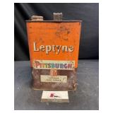Leptyne Pittsburgh Paint Thinner Can