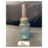 Master Oil Spout and Ball Canning Jar