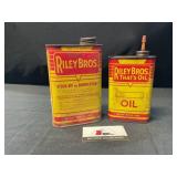 Riley Bros Oil Cans