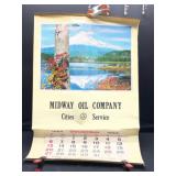 1964 Midway Oil Company Calendar
