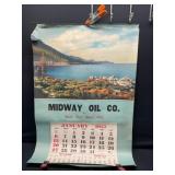 1957 Midway Oil Co Calendar