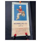 1945 Midway Oil Co Calendar