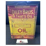 Riley Bros Oil Can