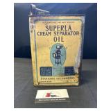 Supers Cream Separator  Oil Can