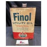 Finoil  utility Oil  Standard Oil