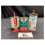 Singer and Misc Oils