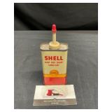 Shell Soap Box Derby Lubricant Oil Can