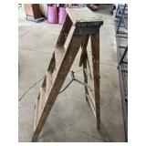 Wooden ladder