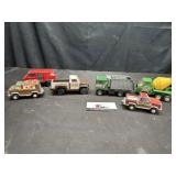 Vintage toy trucks