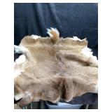 Tanned deer hide