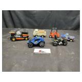 Vintage toy trucks