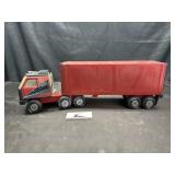 Tonka metal semi with trailer
