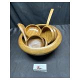 MCM wooden bowls
