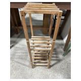 Wooden plant stand