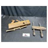 Hand plane and clamp