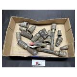 Hydraulic hose couplers