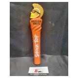 Shock top Belgian white tap handle