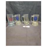 Glass steins