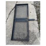 Metal hitch rack