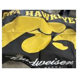 Iowa Hawkeye cloth like banner