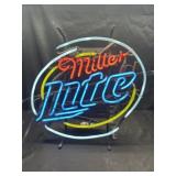 Neon Miller Lite light up sign