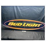Bud Light beer sign