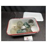 Enamel pan of insulators and miscellaneous