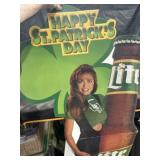 Cardboard Lite St. Patrickï¿½s day beer display
