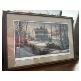Homeward bound Terry Redlin framed art