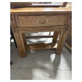 Wooden side table