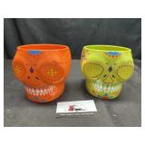 Sugar skull planters