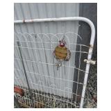 Metal garden gate