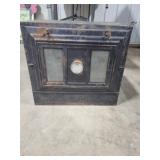 Antique Elgin stove top warming oven