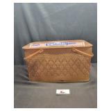 Dr. Pepper picnic basket