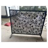 Fire place screen